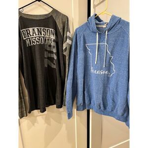 Branson Missouri Tourist Graphic T-Shirt Bundle Casual Travel Vacation Tees 2X